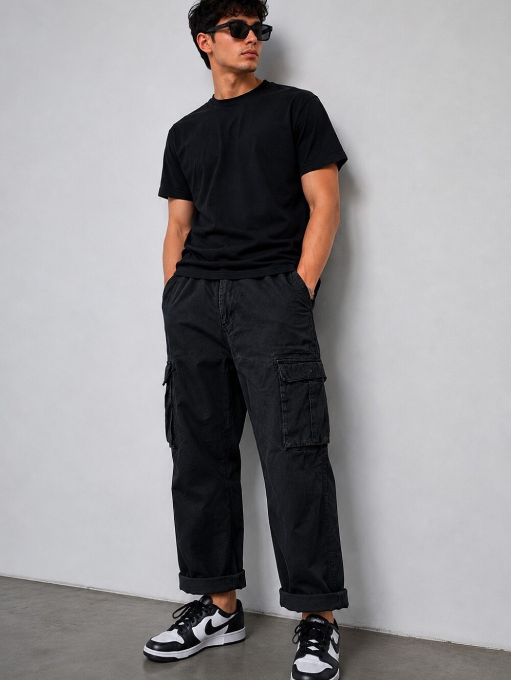 Nike Men's Black Tactical Cargo Pants Size 30